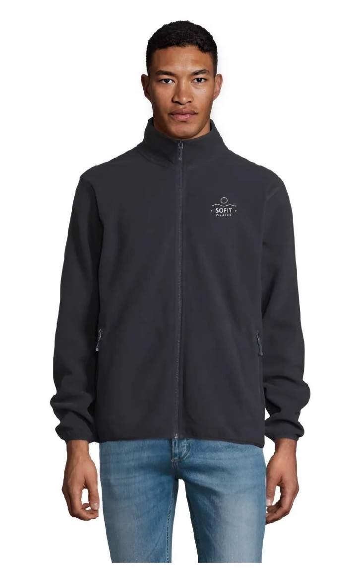 polaire broderie coeur